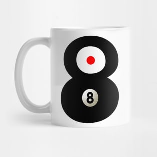 Billiard 8 ball rules Mug